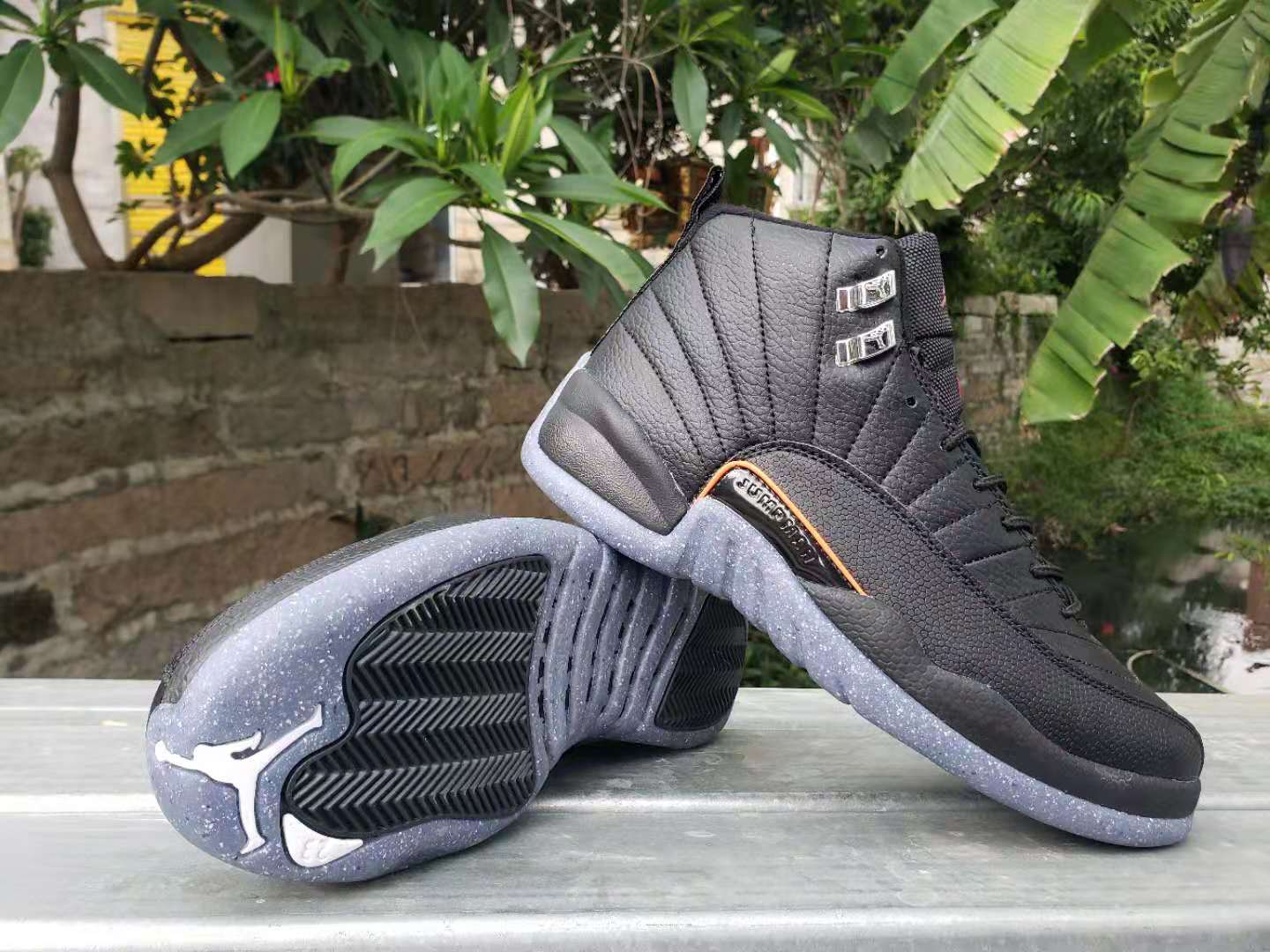 Newest Air Jordan 12 Retro Black Gold